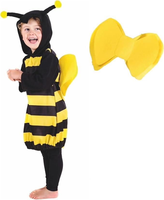 fun shack Toddler Bumblebee Costume for Kids, Cute Bumble Bee Outfit for 1 to 2 Years, Adorable Dress-Up Costume 