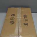 3PCS Cylinder Pedestal Stands for Parties, Square Gold Metal Plant Cylinder Stands for Party Flowers, Display Columns Pedestal Stand Cylinder Tables for Vases Birthday Party Decorations