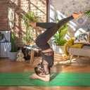 Liforme Classic Yoga Mat - Patented Alignment Design, Ultimate Grip, Green, 72.83"L x 26.77"W x 0.17"Th