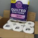 Quilted Northern Ultra Plush Toilet Paper, 24 Mega Rolls = 96 Regular Rolls, 3X Thicker*, 3 Ply Soft Toilet Tissue