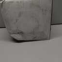 PULOTE 100PCS White Plastic Plates Disposable - Heavyweight 50 White Dinner & 50 Dessert/Salad Plates for Wedding, Party