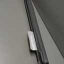 Retractable Baby Gate for Stairs & Doorways, 55" Wide x 33.6" Tall Easy Installation Mesh Dog Gate for Indoor & Outdoor Use, Pet and Dog Safety Gate for Hallways (Grey) 