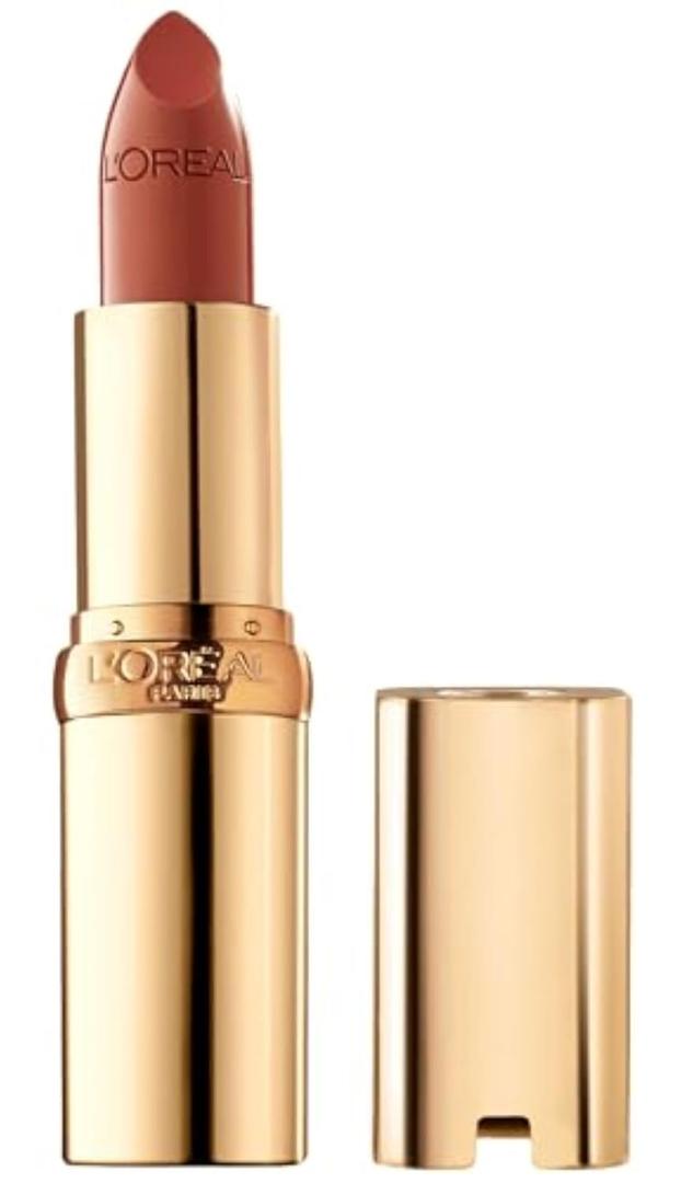 L'Oreal Paris Colour Riche Original Creamy, Hydrating Satin Lipstick with Argan Oil and Vitamin E, Brazil Nut , 1 Count