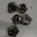 Allstare WB03X29354 Stove knobs Replacement for GE Stove Parts Stainless Steel Gas Cooktop Knobs PGP7030SL1SS PGP7036SL1SS GE Cafe Range Parts Burner Control Knob Oven Knobs 5 Pcs