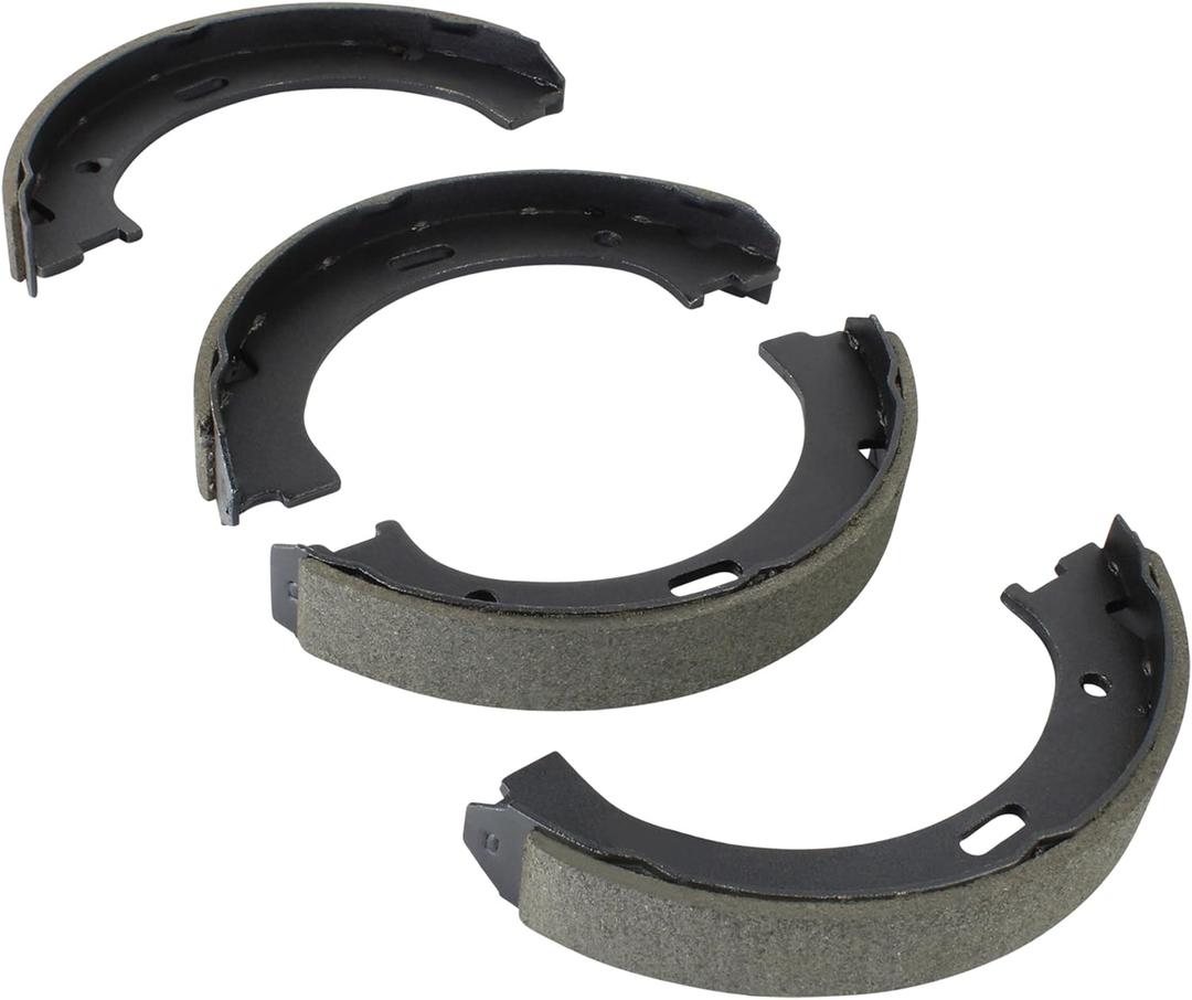 QUALITY-BUILT Rear Parking Brake Shoes, FPS803, Compatible with 2003-2007 Dodge Dakota