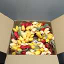 Vlorart Tulip Wreath for Front Door, 23 Inch Artificial Spring Summer Wreaths for Outside All Season with Green Leaves and Red Flowers, Door Wreath for Farmhouse and Wedding Party Outdoor Decor