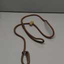 Fenrir Slip Leash 1.4m Professional Dog Training Lead to Stop Pulling, Perfect for Walks, Easy to Use, Spring Loaded Stopper, Light Weight and Durable (Brown)