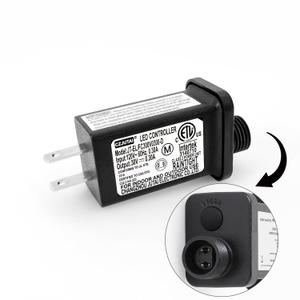 30V 9W 8 Mode Light LED Transformer 30V LED Controller Class 2 Power Supply, Low Voltage Transformer US Plug, Replacement for CZJUTAI JT-EL/FC300V0300-C Christmas Lighting, String Light (1)