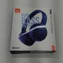 JBL Tune 510BT - Bluetooth headphones with up to 40 hours battery, microphone for call, foldable and comfortable, Android and iOs compatible (Blue)