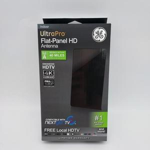 Pro Flat Panel Full 4K Ultra Hd 1080p Indoor Antenna Black Slim Design
