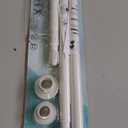 Small Tension Rods 16 to 28 inch ,Adjustable Shower Spring Tension Rod Short for Windows,Closet,Curtain,Doorway,Upgrade Diameter 1 inch, White