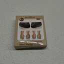 2 Pairs 3 Layer Corrective Insoles for Supination Overpronation Correction, Adhesive Lateral Heel Wedge Inserts for Bow Legs, Knee Pain, Foot Alignment (S: W 4-6.5, M 5-6.5, Black)