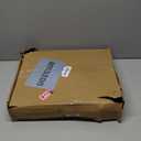 KGPLOME Plant Stand Indoor,Mid Century Walnut Wood Plant Table, Heavy Duty Metal Tall Flower Pot Stand,Modern Round Small Side End Table With Raised Design(12"x17")