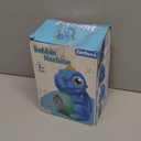 Dinosaur Bubble Machine Toy for Kids: Automatic Blower with Lights, Large 150ML Tank & Powerful Motor - Produces 15,000+ Colorful Bubbles/Min for Magical Party, Birthday