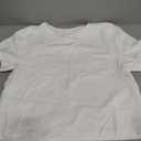 Amazon Essentials Womens Active FormFlex Buttery Soft Short Sleeve Slim Fit Crop Layering Workout Top, Large