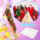 10 Pcs Large for Transport 98.4 x 59 Inches Clear Balloon Drop Plastic Giant Balloon Storage for Wedding Birthday Party Supplies