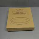 Amolliar Lazy Susan Organizer, Tray for Household Purpose, Metal Rotating Turntable for Cabinet, Kitchen, Fridge, Pantry Storage, Vanity, Spice Rack Condiment, Under Sink Organizer, White 10" 4 Pack