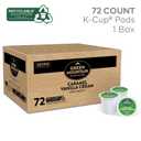 Green Mountain Coffee Roasters Caramel Vanilla Cream Keurig Single-Serve K-Cup pods, Light Roast Coffee, 72 Count (EXP 02/21/28)