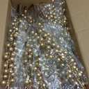 20 Pcs Christmas Berry Stems Berry Picks 20.5 Inch Artificial Christmas Picks Christmas Tree Picks and Sprays Holly Berries Branches for Home Christmas Decorations Wedding Holiday (Gold)