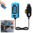 Automotive Circuit Fault Probe Tester, Portable High-Precision Current Tester, Car Relay Fuse Blade Checker, Short Finder with LED Display and Lighting for Various Vehicles