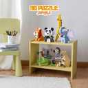 BONNYCO 3D Puzzles for Kids Toys Jungle Animals Pack 8. 3D Puzzle Jigsaw 6-8 9-13, Educational Girl and Boy Toys. Gifts for Kids Activity, Birthday Gifts for Boys. Rompecabezas 3-D Foam, Christmas
