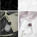 Flat Lay Marble Backdrops Set 3pcs 34x21inches/54x84cm Food Photography Photoshoot Background Double Sided Marble for Photo Studio Jewelry Tabletop Blogger Pictures Props, 6 Patterns