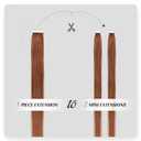 YMEYME Tape in Hair Extensions Human Hair Invisible Reusable Seamless Skin Weft Remy Tape Hair Extensions Double Side Human Hair for Full Head 20Pcs 50g #30 Auburn 18inch