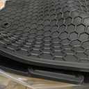 Car Floor Mats Custom Fit for Ford Expedition 2018-2025 2026 (Not Fit MAX Or L) 8 Seats with 2nd Bench Seat Black Rubber Auto Liner Mats All Weather Protection