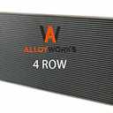 ALLOYWORKS 4 Row Radiator Replacement for 1999-2014 Chevrolet Silverado 1500 2500 HD Suburban Tahoe GMC Yukon 6.2L V8 Engine Radiators, Full Aluminum Crossflow Radiador, 34" Core, Double Oil Cooler