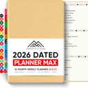 Dated, 2026 Planner, 8.5" x 11" - The #1 Productivity Planner to Achieve Your 2026 Goals - Planner 2026-2027 by PRODUCTIVITY STORE (A4, CREAM)