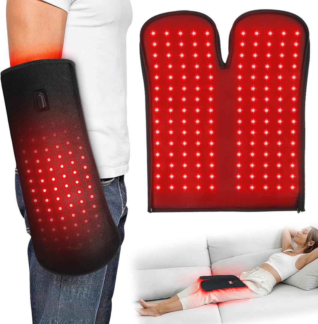 Red Light Therapy for Hands & Wrist,2026 Upgrade 4 Therapy Modes, 5-Level Intensity,1090 Min Timer, Red & Infrared Light Therapy Device for Home Use (16.5IN*7IN)