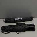 Nicpro Art Folding Easels for Display, 2 Pack 63 Inches Metal Floor Easel Stand Bulk Tripod Black Collapsible for Sign Artist Poster Wedding | with Carry Bag