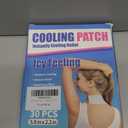 Instant Cooling Ice Packs for Outdoor Activities Summer Heat Relief - Large Disposable Cooling Patches for Neck Body, Camping Hiking Sports, Instant Temperature Drop 30 Pack