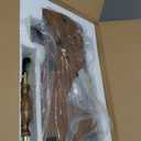 Pyle Vintage Classic Wall-Mount Corded Phone  Retro Design with Crank Handle, Tone/Pulse Switch, Redial Function, Handcrafted Wood & Veneer, Antique Landline Telephone