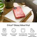 Cricut® Value Permanent Vinyl, Glossy White (12 in x 10 ft)