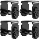 4 Pack Sliding Winch for Flatbed Trailer Compatible with 4 inch Flatbed Winch Straps 30 Ft, Flatbed Equipment Accessories for Tie Down System