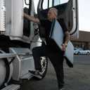 Foldable Bed for Semi-Truck Drivers | Day Cab Bed | Non-Inflatable, Lightweight & Durable | Stable & Portable | Semi Truck Cab Mattress | 250 lb Capacity, Single