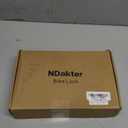 NDakter Bike Locks Heavy Duty Anti Theft, 18mm Bicycle Combo U Lock with 5FT Cable, 4-Digit Resettable Combination Electric Scooter Lock with 2 Keys and Bracket for Tricycle, Moped, Motorcycle(Gray)