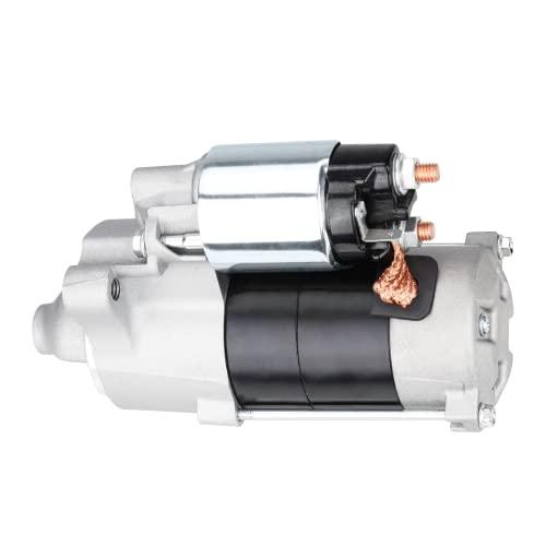 Starter for Dodge Dakota 3.7L 4.7L 06-10, for Durango 3.7L 06-09, for Dodge Ram 1500 3.7L 4.7L 06-10, for Ram 1500 3.7L 11-12 4.7L 11-13, Replace for 4801256AB 4801256AC 428000-3050