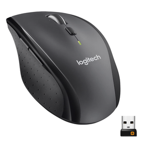 Logitech M705 Marathon Wireless Mouse, Gaming Mouse Wireless, 2.4 GHz USBA Receiver, 5Programmable Buttons, 3Year Battery, PC, Mac, Laptop, Chromebook  Black