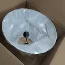Aspen Creative 32771A Transitional Hardback Empire Shaped Spider Construction Lamp Shade in Eggshell, 18" wide (7" x 18" x 12 1/2")