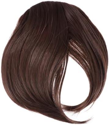 NOLITOY Fashion Clip In Synthetic Fringe Bangs for Women Comfortable One Piece Hair Extensions for Daily Wear Parties Cosplay More