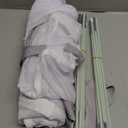 Baby Crib Tent Safety Net, Durable Strong Self-Locking Zippers, Protects from Climbing Out and, Insects, Mosquitoes, Installs with Rods (Crib 52.25" - 28.25")