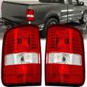 Tail Light Housing Compatible With 2004-2008 Ford F150 F-150 Driver and Passenger Side Rear Brake Lamps