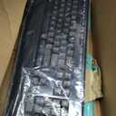 Logitech K345 Wireless Keyboard - Full-Sized Keyboard with Palm Rest, 2.4 GHz Wireless USB Receiver - for PC, Laptop