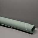 Navaris Round Yoga Mat - 47" Diameter Circular Exercise Mat 1/4" Thick - Non-Slip Mat for Cardio, Workout, Fitness, Tai Chi, Meditation - Size Small (Mint)