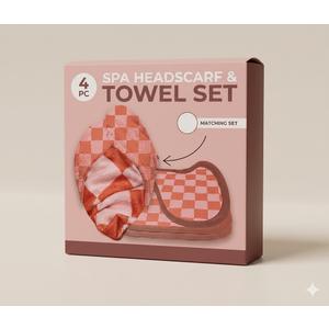 Spa Headscarf Towel Set