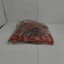 Lnoicy 20 Bundles Artificial Fall Mums,Faux Plants for Decoration,Plastic Flowers for Indoor Garden/Wedding/Farmhouse (Fall Orange)