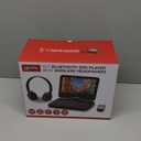 GPX PDB1077B 10in Bt Portable DVD Player Wl Perp Bt Headphones