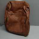 FADEON Leather Backpack Purse for Women Designer Travel Backpack Purses PU Fashion Ladies Shoulder Bag with Tassel